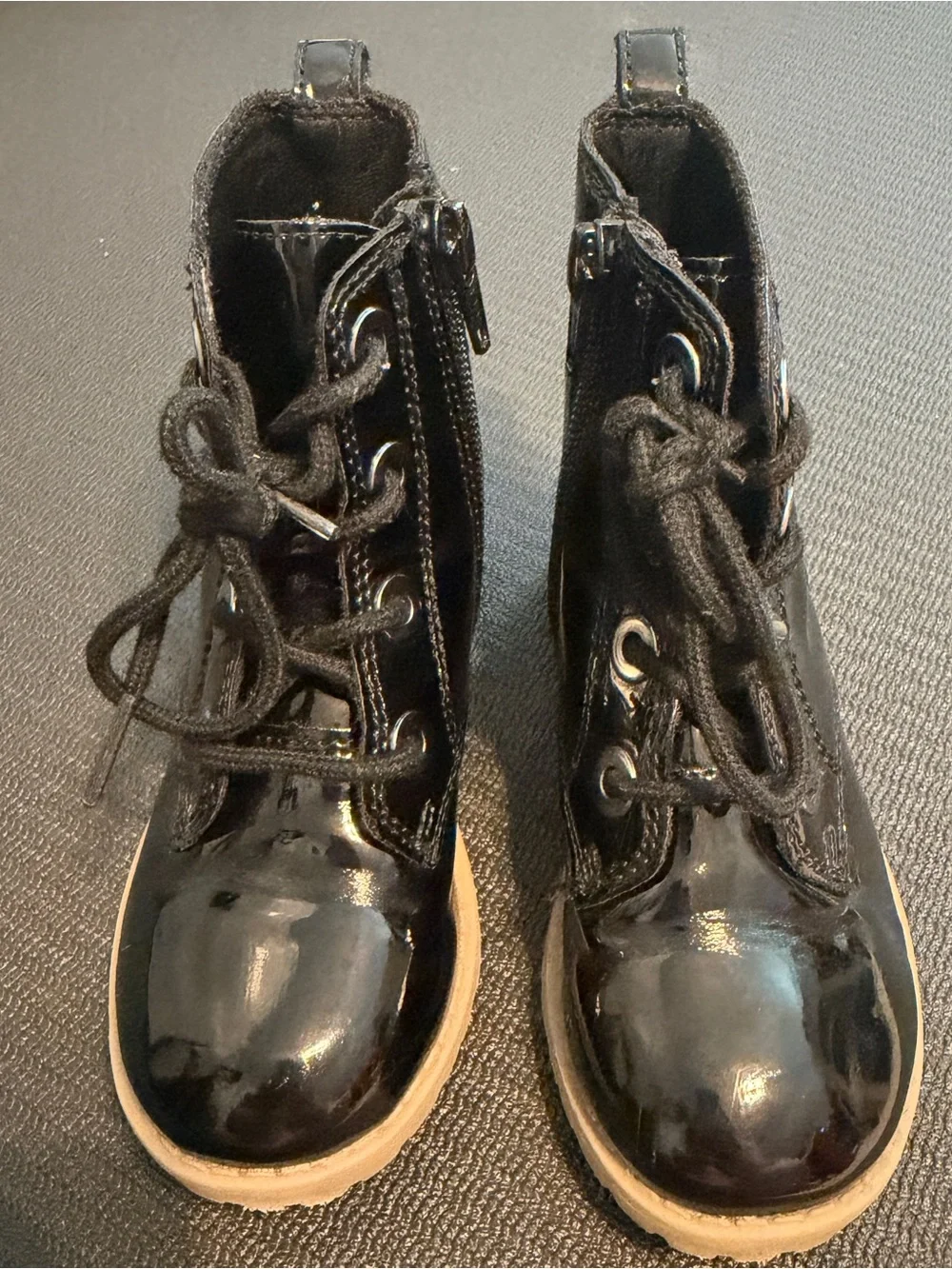 Old Navy Black Combat Boots